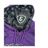 GKSPORT Purple Zip-Up Hoodie