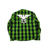 GKSPORT Green & Black Flannel Shirt