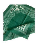 GKSPORT Green Paisley Bandana