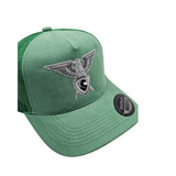 GKSPORT Green Trucker Snapback Cap