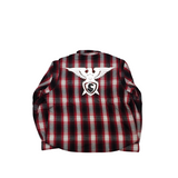 GKSPORT Red, Black & Grey Flannel Shirt
