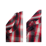 GKSPORT Red, Black & Grey Flannel Shirt