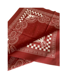 GKSPORT Red Paisley Bandana