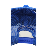 GKSPORT Royal Blue Suede Snapback Cap