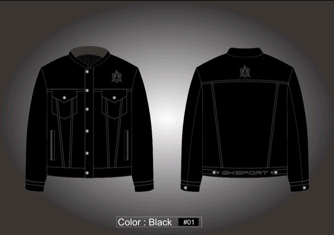 GKSPORT Trucker Jacket (Black)