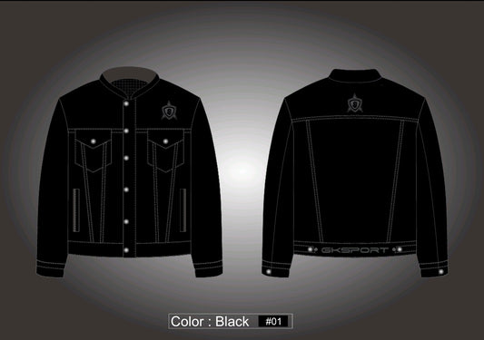 GKSPORT Trucker Jacket (Black)