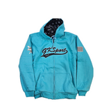 GKSPORT Teal Zip-Up Hoodie
