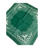 GKSPORT Green Paisley Bandana
