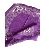 GKSPORT Purple Paisley Bandana
