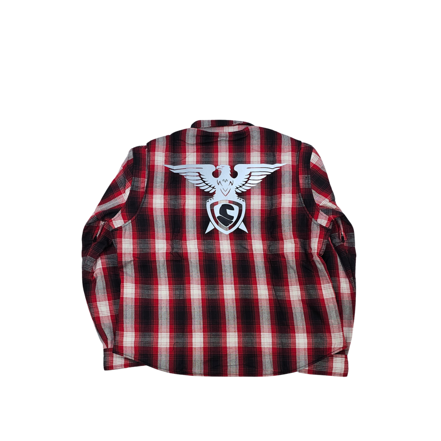 GKSPORT Red, Black & Grey Flannel Shirt