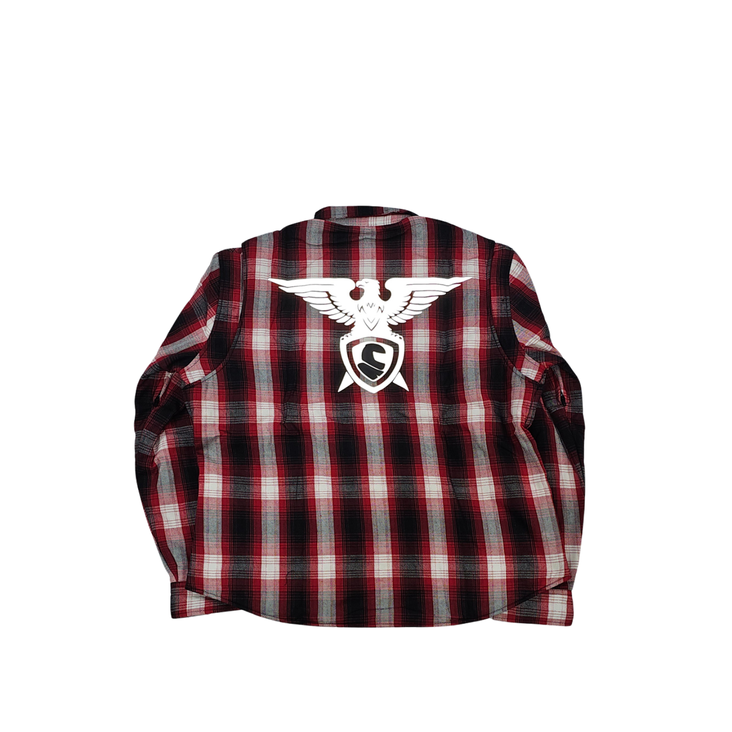 GKSPORT Red, Black & Grey Flannel Shirt