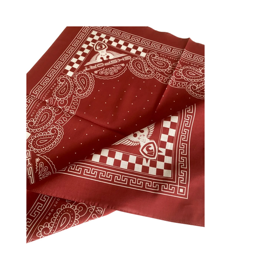 GKSPORT Red Paisley Bandana