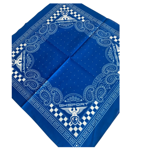 GKSPORT Royal Blue Paisley Bandana